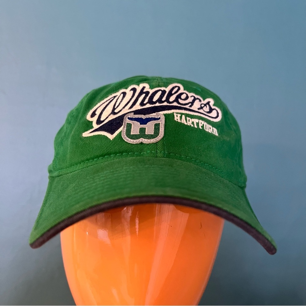 HARTFORD WHALERS Green Baseball Hat